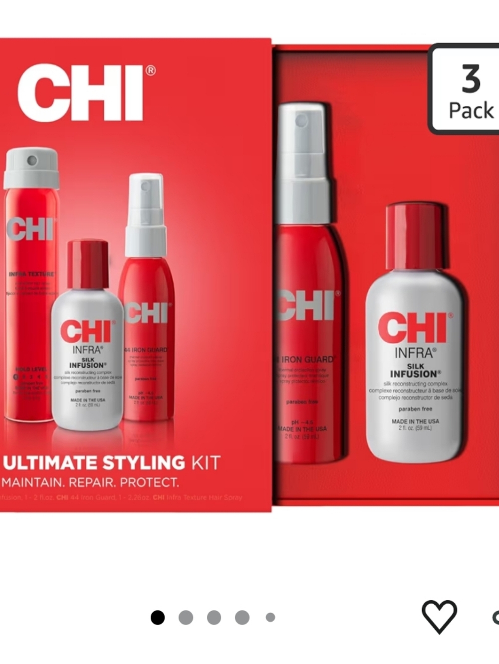 CHI Infra Ultimate Hair Styling Kit